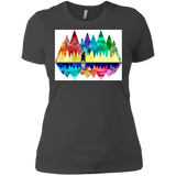 T-Shirts Heavy Metal / X-Small Bear Color Forest Women's Premium T-Shirt