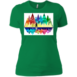 T-Shirts Kelly Green / X-Small Bear Color Forest Women's Premium T-Shirt