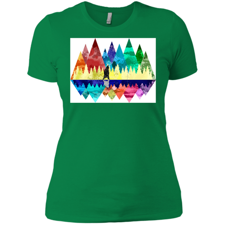 T-Shirts Kelly Green / X-Small Bear Color Forest Women's Premium T-Shirt