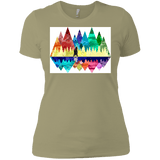 T-Shirts Light Olive / X-Small Bear Color Forest Women's Premium T-Shirt