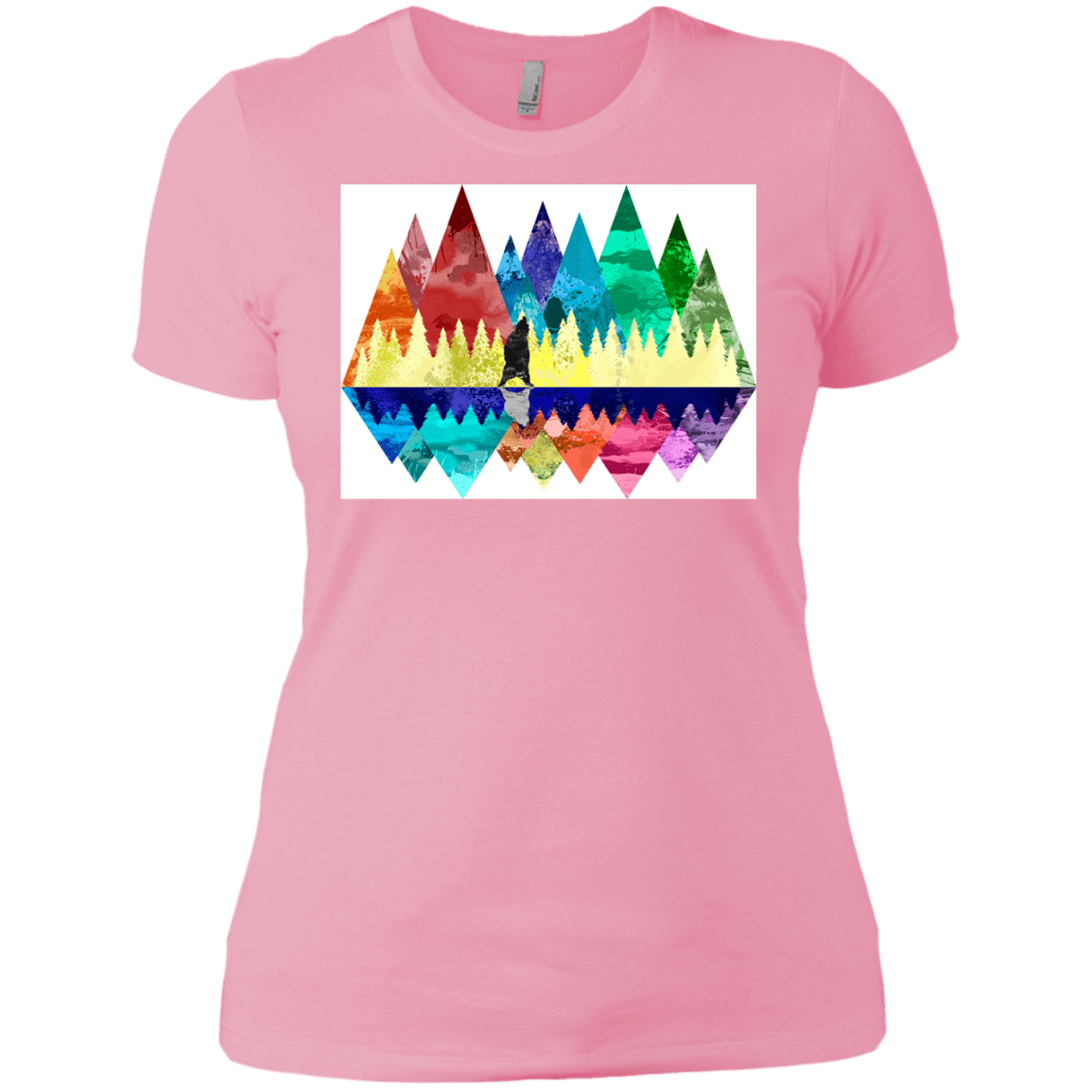 T-Shirts Light Pink / X-Small Bear Color Forest Women's Premium T-Shirt