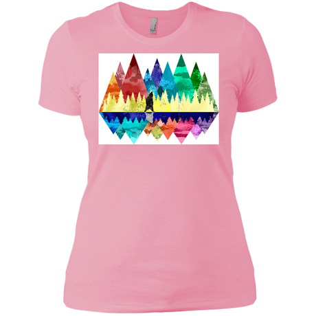 T-Shirts Light Pink / X-Small Bear Color Forest Women's Premium T-Shirt