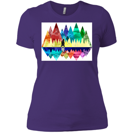 T-Shirts Purple Rush/ / X-Small Bear Color Forest Women's Premium T-Shirt