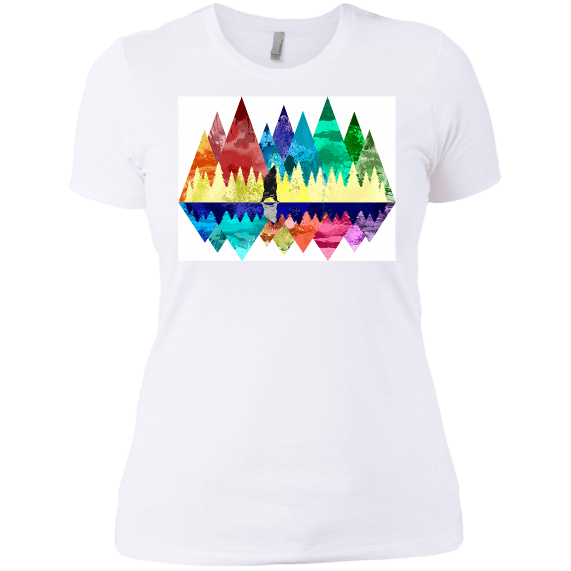 T-Shirts White / X-Small Bear Color Forest Women's Premium T-Shirt