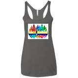 T-Shirts Premium Heather / X-Small Bear Color Forest Women's Triblend Racerback Tank