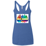 T-Shirts Vintage Royal / X-Small Bear Color Forest Women's Triblend Racerback Tank