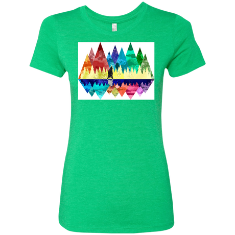 T-Shirts Envy / S Bear Color Forest Women's Triblend T-Shirt