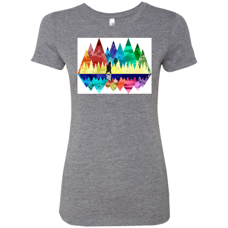 T-Shirts Premium Heather / S Bear Color Forest Women's Triblend T-Shirt