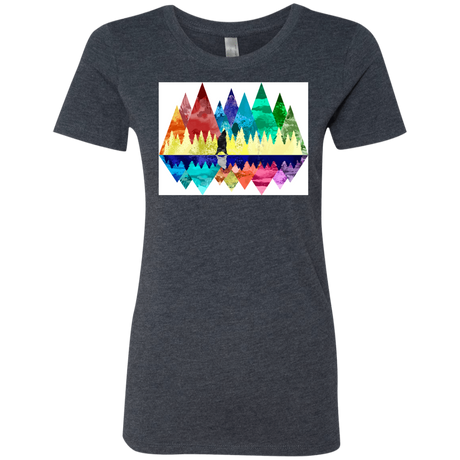 T-Shirts Vintage Navy / S Bear Color Forest Women's Triblend T-Shirt