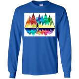 T-Shirts Royal / YS Bear Color Forest Youth Long Sleeve T-Shirt