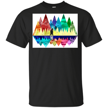 T-Shirts Black / YXS Bear Color Forest Youth T-Shirt