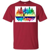 T-Shirts Cardinal / YXS Bear Color Forest Youth T-Shirt