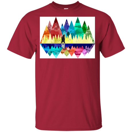 T-Shirts Cardinal / YXS Bear Color Forest Youth T-Shirt