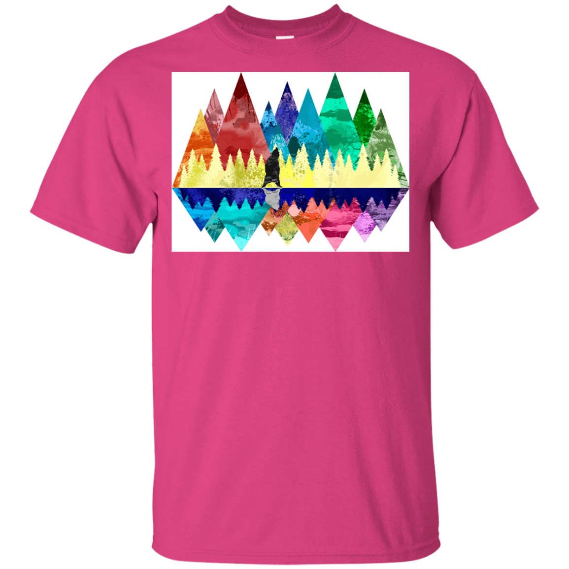 T-Shirts Heliconia / YXS Bear Color Forest Youth T-Shirt