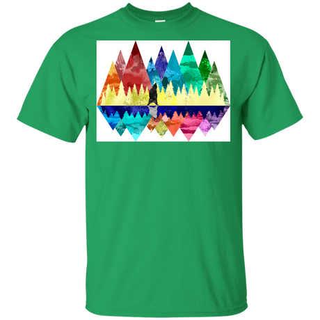 T-Shirts Irish Green / YXS Bear Color Forest Youth T-Shirt