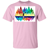 T-Shirts Light Pink / YXS Bear Color Forest Youth T-Shirt