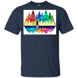 T-Shirts Navy / YXS Bear Color Forest Youth T-Shirt