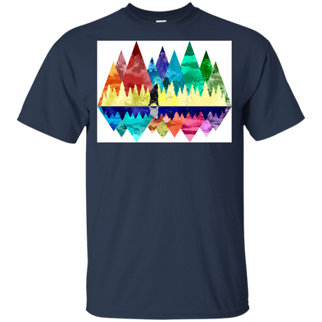 T-Shirts Navy / YXS Bear Color Forest Youth T-Shirt