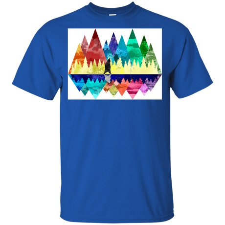 T-Shirts Royal / YXS Bear Color Forest Youth T-Shirt