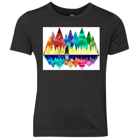 T-Shirts Vintage Black / YXS Bear Color Forest Youth Triblend T-Shirt
