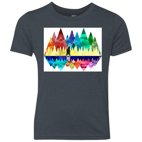T-Shirts Vintage Navy / YXS Bear Color Forest Youth Triblend T-Shirt