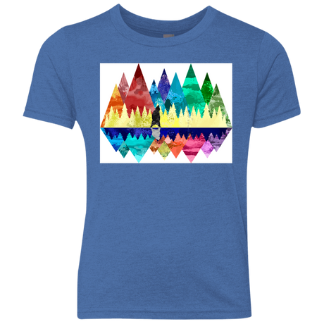 T-Shirts Vintage Royal / YXS Bear Color Forest Youth Triblend T-Shirt