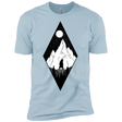 T-Shirts Light Blue / YXS Bear Diamond Boys Premium T-Shirt