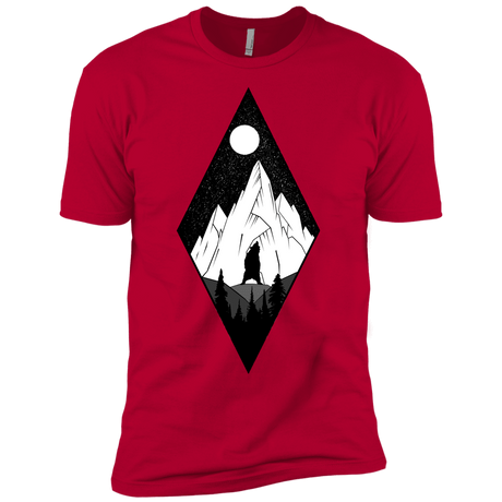 T-Shirts Red / YXS Bear Diamond Boys Premium T-Shirt