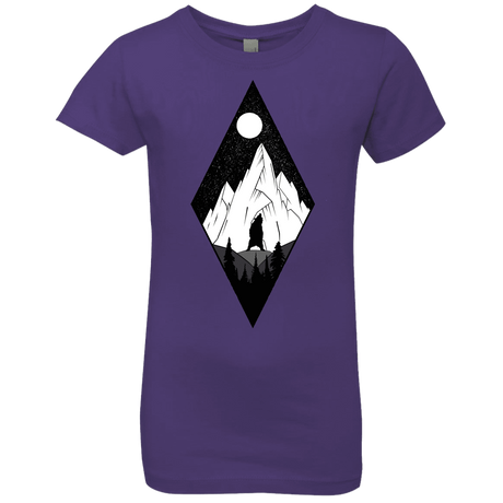 T-Shirts Purple Rush / YXS Bear Diamond Girls Premium T-Shirt