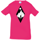 T-Shirts Hot Pink / 6 Months Bear Diamond Infant Premium T-Shirt