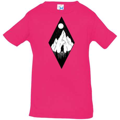 T-Shirts Hot Pink / 6 Months Bear Diamond Infant Premium T-Shirt