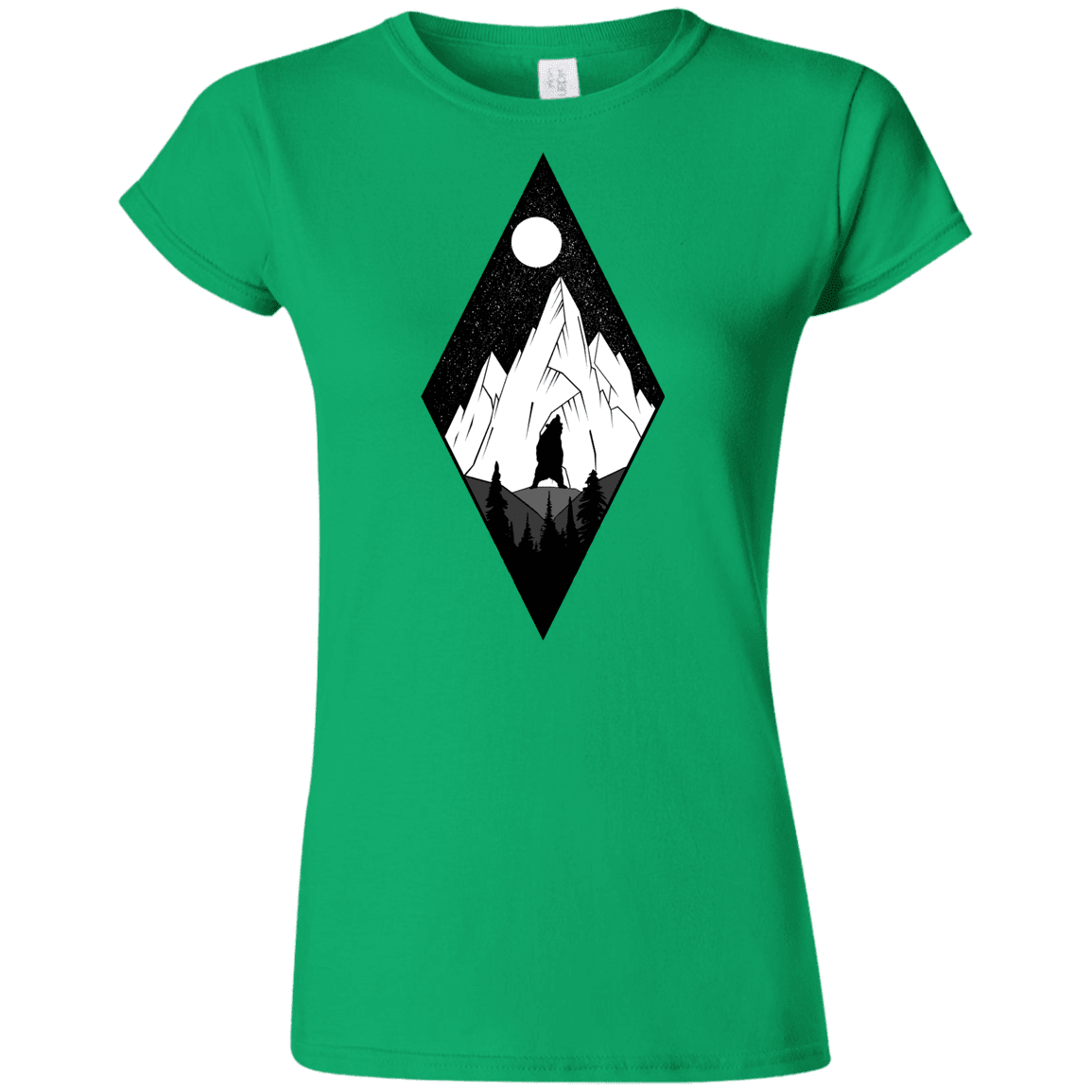 T-Shirts Irish Green / S Bear Diamond Junior Slimmer-Fit T-Shirt