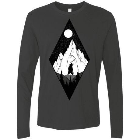 T-Shirts Heavy Metal / S Bear Diamond Men's Premium Long Sleeve