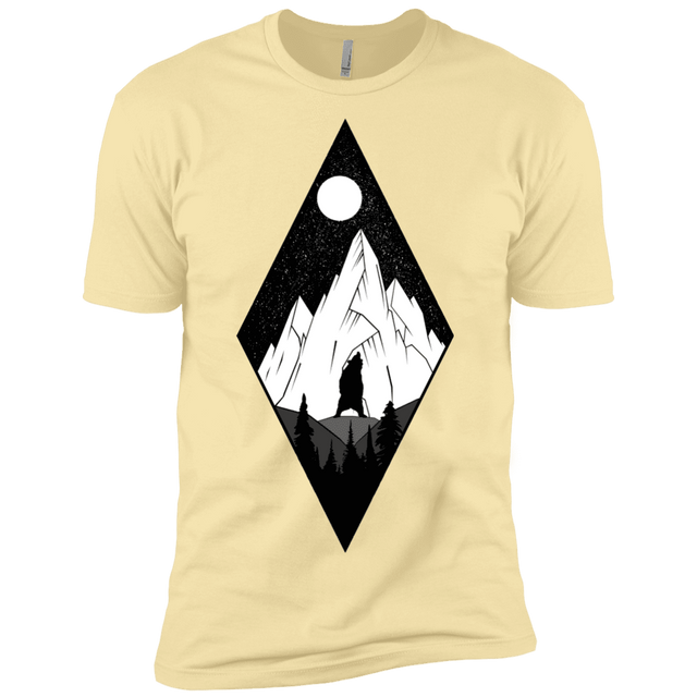 T-Shirts Banana Cream / X-Small Bear Diamond Men's Premium T-Shirt