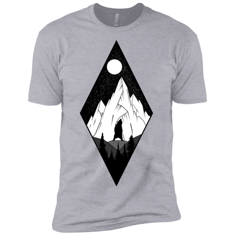 T-Shirts Heather Grey / X-Small Bear Diamond Men's Premium T-Shirt