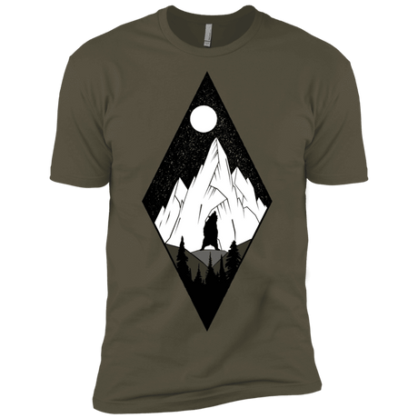 T-Shirts Military Green / X-Small Bear Diamond Men's Premium T-Shirt