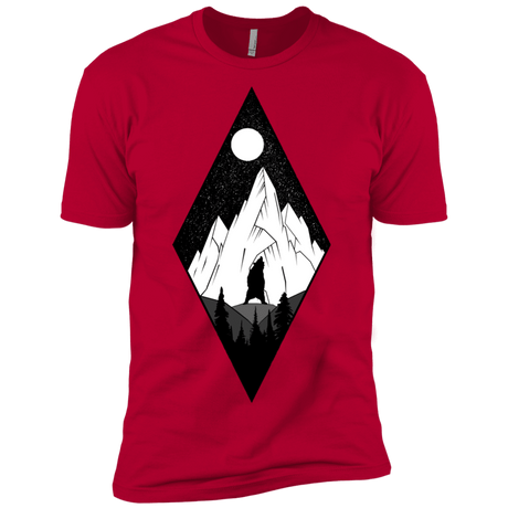 T-Shirts Red / X-Small Bear Diamond Men's Premium T-Shirt