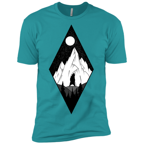 T-Shirts Tahiti Blue / X-Small Bear Diamond Men's Premium T-Shirt