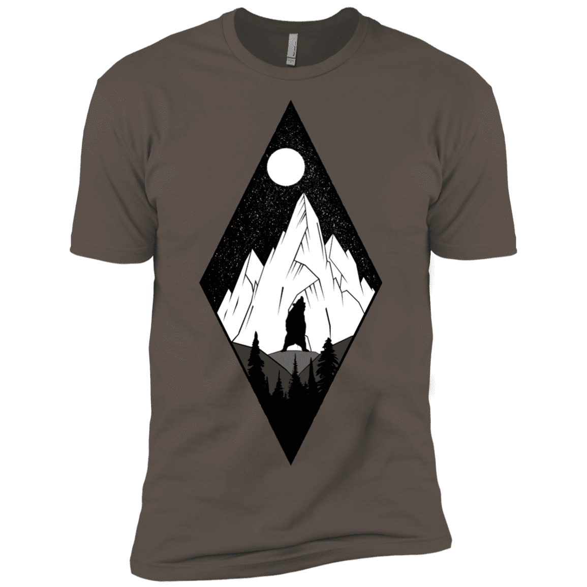 T-Shirts Warm Grey / X-Small Bear Diamond Men's Premium T-Shirt