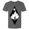 T-Shirts Heavy Metal / X-Small Bear Diamond Men's Premium V-Neck