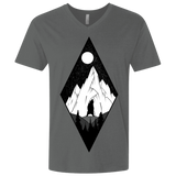 T-Shirts Heavy Metal / X-Small Bear Diamond Men's Premium V-Neck