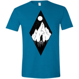 T-Shirts Antique Sapphire / S Bear Diamond Men's Semi-Fitted Softstyle