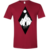 T-Shirts Cardinal Red / S Bear Diamond Men's Semi-Fitted Softstyle