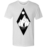 T-Shirts Heather White / S Bear Diamond Men's Triblend T-Shirt