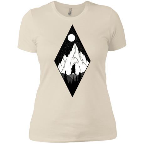 T-Shirts Ivory/ / X-Small Bear Diamond Women's Premium T-Shirt