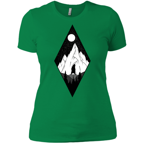 T-Shirts Kelly Green / X-Small Bear Diamond Women's Premium T-Shirt