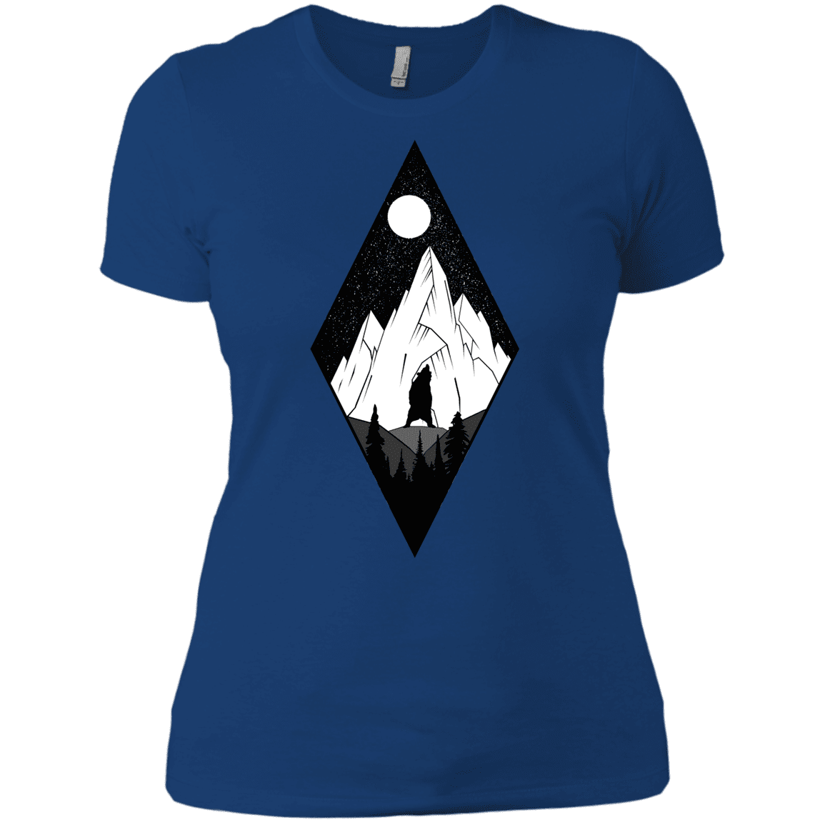 T-Shirts Royal / X-Small Bear Diamond Women's Premium T-Shirt