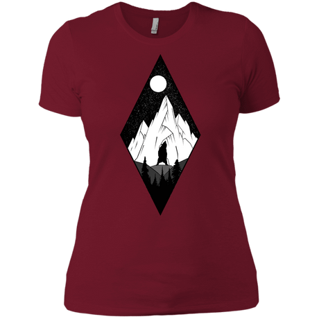 T-Shirts Scarlet / X-Small Bear Diamond Women's Premium T-Shirt