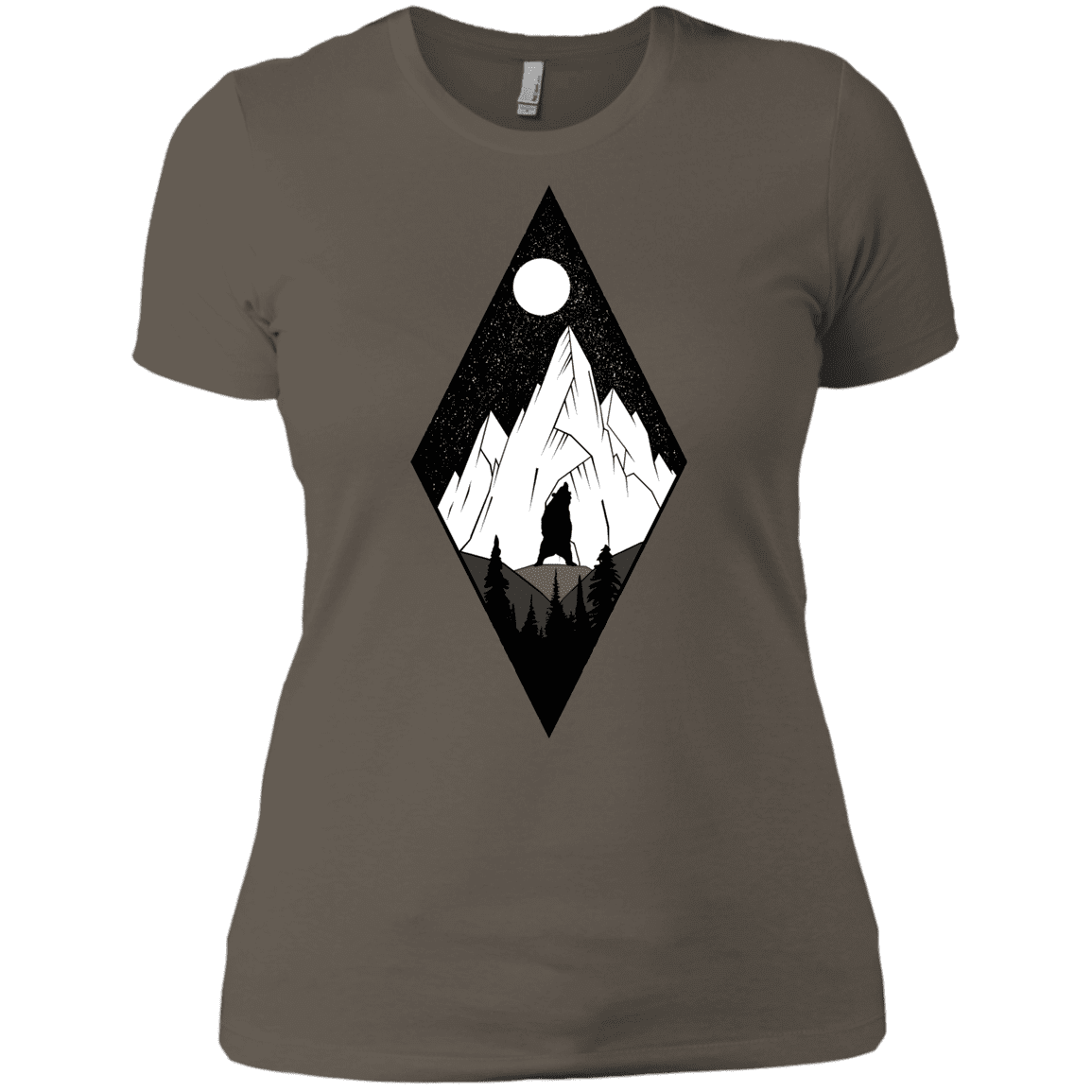 T-Shirts Warm Grey / X-Small Bear Diamond Women's Premium T-Shirt