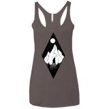 T-Shirts Macchiato / X-Small Bear Diamond Women's Triblend Racerback Tank